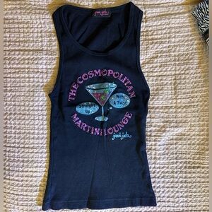🍸Vtg JoomiJoolz Cosmo Tank